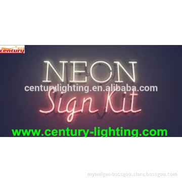 neon letter light neon sign